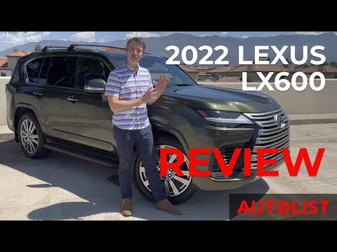 ONE-WEEK TEST DRIVE: 2022 Lexus LX600 Ultra Luxe -- Better than a Range Rover?!