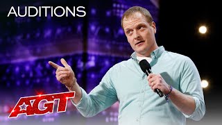 Comedian John Hastings Performs to an EMPTY Audience! Hilarity Ensues - America's Got Talent 2020 thumbnail