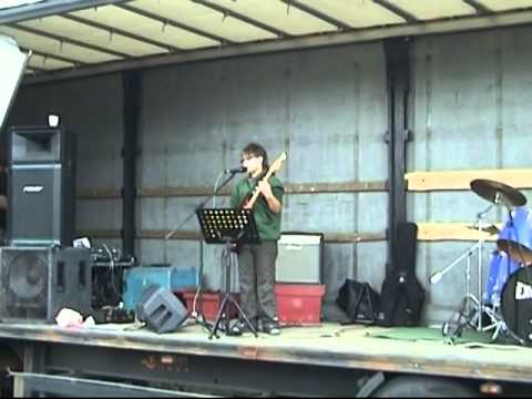 Blackstars band - Traktoriáda Rozseč 2014 Když se zamiluje kůň Blackstars band