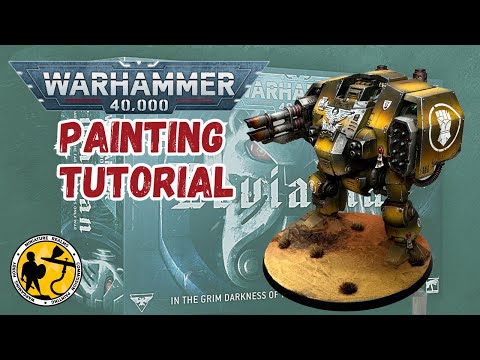 Warhammer 40k | Imperial Fists Ballistus Dreadnought Tutorial