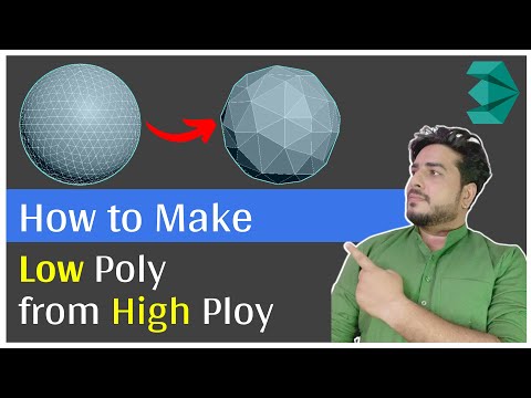 86 || How to make Low Poly from High Poly easily in 3ds Max