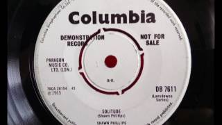 SHAWN PHILLIPS - Solitude - COLUMBIA DB 7611 - UK 1965 Powerful Folk Pop Minimalist