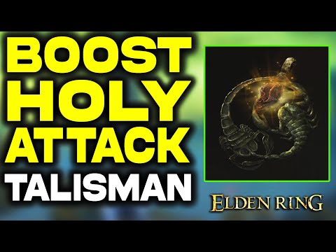 How to Rise Holy Attack in Elden Ring | Sacred Scorpion Charm Talisman Location Guide