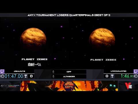 ARealCutie vs LynxXUnlimited | Losers Quarter-Final | GSA Any% Tournament 2018