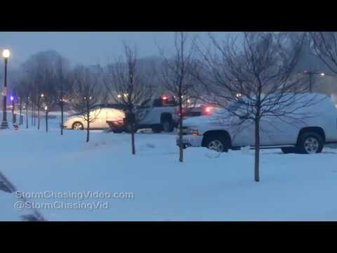 Northeast IL Snowy Morning Commute - 3/13/2017