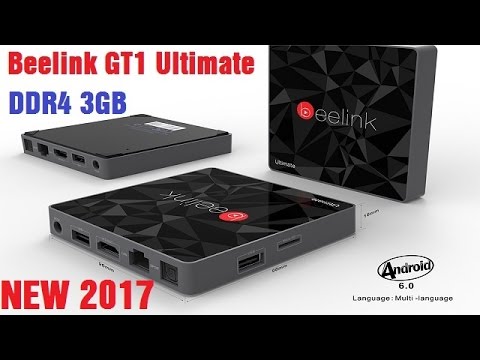 NEW! Beelink GT1 Ultimate DDR4 3GB/32GB - Amlogic S912, Android TV BOX