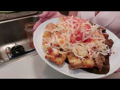 Como hacer baho comida tipica Nicaraguense - How to make baho a Nicaraguan typical dish
