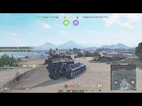 World of Tanks Console (7.2) Object 263 4.3k damage 1.7k blocked