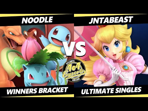 4o4 Smash Night 32 - noodle (Pokemon Trainer) Vs. jntabeast (Peach, Roy) SSBU Ultimate Tournament
