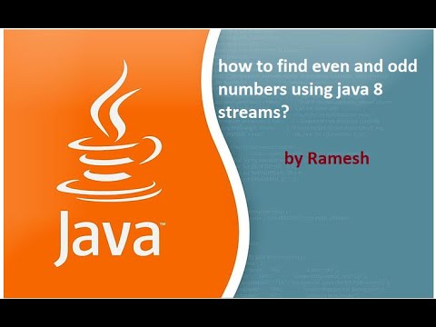 JAVA FAQ #126 || How to find even and odd numbers using java 8 streams