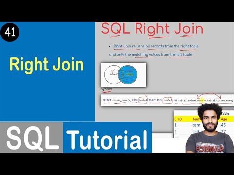 41 Right Join In Sql Sql Tutorial