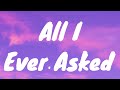 Rachel Chinouriri , SOMBR - All I Ever Asked (Lyrics) "it was all i ever asked of you"