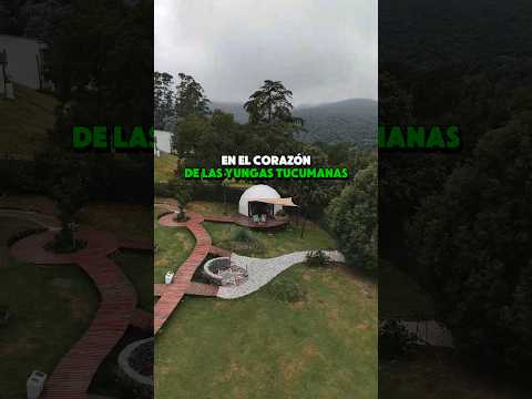 Increible glamping en las Yungas Tucumanas🌳😮 #raco #tucuman