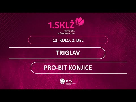 Triglav : Pro-Bit Konjice - 13. kolo, 2. del - 1. Ž SKL - Sezona 2020/21 - 4/4