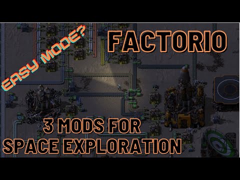 Factorio Tutorial - 3 Mods For Space Exploration / Krastorio 2