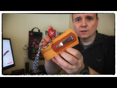 Verlosung und neues Giveaway - TFG Lederscheide mit Gürtelclip - Tools For Gents (2)