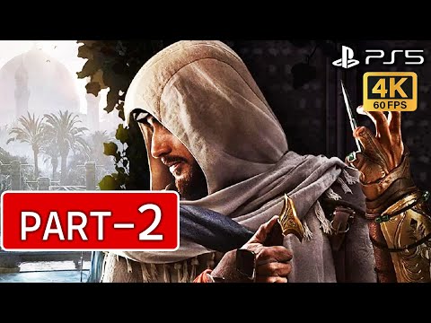 Assassin's Creed MIRAGE [4K 60FPS] - PS5 Gameplay Walkthrough Part 2 FULL GAME  | No Commentary