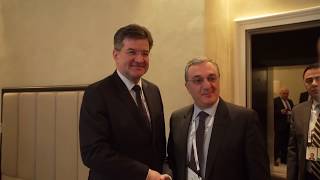 Meeting of the Foreign Ministers of Armenia and Slovakia