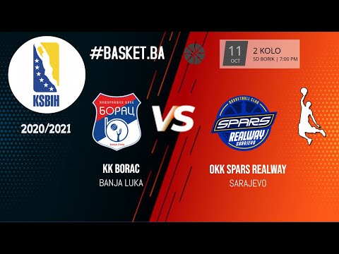 KK Borac vs OKK Spars Realway - 2  kolo KSBIH