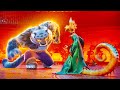 Chameleon Vs Tai Lung Fight Scene KUNG FU PANDA 4 2024 Movie CLIP HD