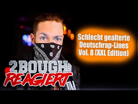 That's a really weird laugh 😂 😂 "Badly Aged German Rap Lines Vol. 8" / 2Bough REACTS