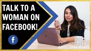 How To Talk To A Woman on Facebook | 3 Tips To Success!