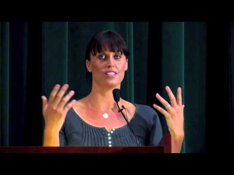 Amanda speaks at Manhattan College (2012)