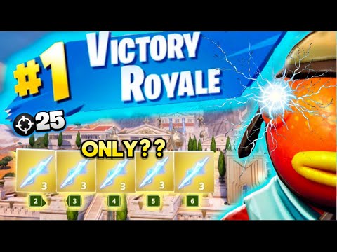 I TRIED Winning WHILE ONLY USING THE ZEUS Thunderbolt (Rage)