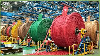 How 110 Million Tons of Fiber Are Processed from Plastic & Waste - Inside Modern Fiber Production