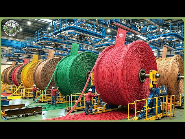 How 110 Million Tons of Fiber Are Processed from Plastic & Waste - Inside Modern Fiber Production