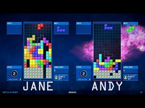 Let's Play Tetris Ultimate - Two-Player Tetris Ultimate Gameplay