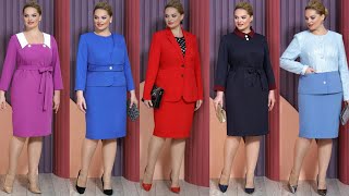 Most beautiful and gorgeous plus size mother of the bride dress/latest outfit/party wear dress 2025