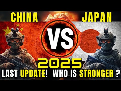 China 🇨🇳 vs 🇯🇵 Japan Military Power Comparison 2025 | Who Is Stronger in 2025?
