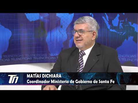 Matías Dichiara - Coordinador Ministerio de Gobierno de Santa Fe.