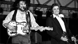 Johnny Cash &amp; Waylon Jennings ~ I Wish I Was Crazy Again