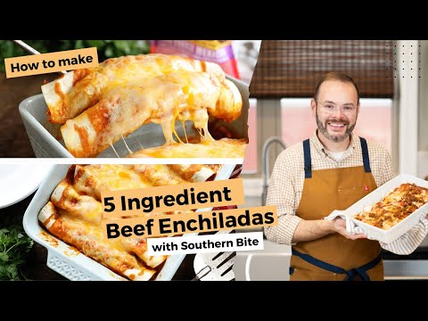 Easy 5 Ingredient Beef Enchiladas Recipe