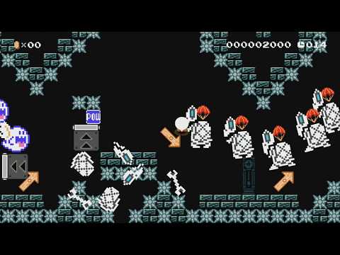 20 seconds: Ghost in the shell by Narwhalius - Super Mario Maker 2 - No Commentary 1bv