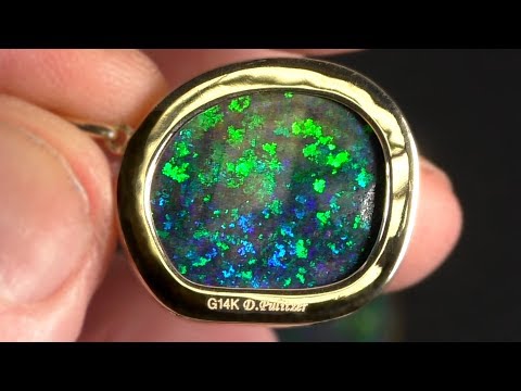 AMAZING Matrix Opal Gemstone Pendants!