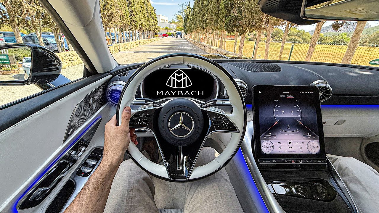 NEW MERCEDES MAYBACH SL 680 POV DRIVE! WHERE is the V12?! Exterior Interior Walkaround 4K