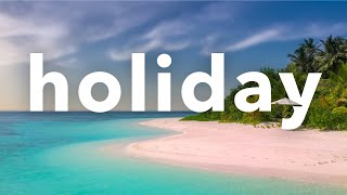 [No Copyright Background Music] Tropical Positive Holiday | Take It Slow by Luke Bergs & AgusAlvarez