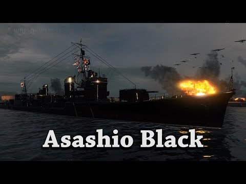 World of Warships: Asashio Black
