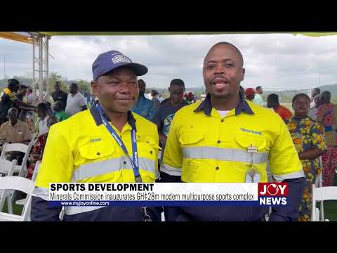 Minerals Commission inaugurates GH¢28 million modern multipurpose sports complex in Kenyasi
