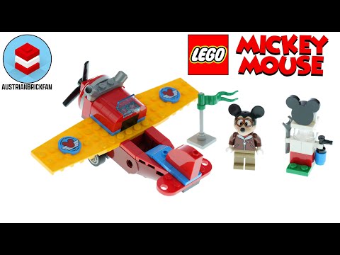 Vidéo LEGO Disney 10772 : Mickey & ses amis : L’avion à hélice de Mickey Mouse