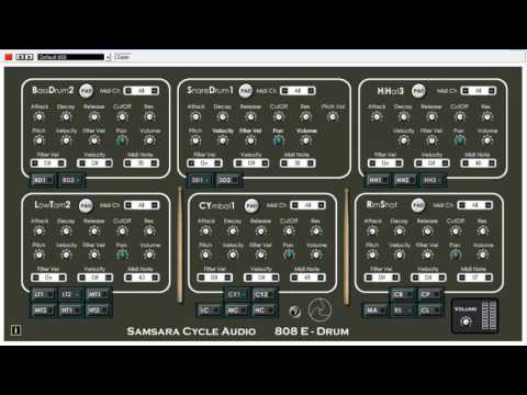 Drum Samples free - Samsara 808 - 132 bpm