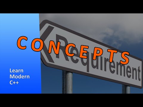 C++20: Concepts - Learn Modern C++