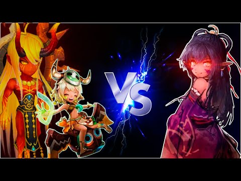 MARTINA Vs TESARION & RILEY ! SOLEI ? GVG - Summoners War: Sky Arena