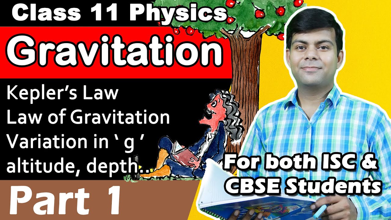 Ch-7: Gravitation | Class 11 Physics | ISC, CBSE, NCERT 2024