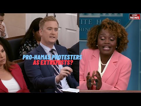 KJP REFUSES To Characterize Pro-Hamas Protesters As 'Extremists'; Kamala Harris Discuss War In UK