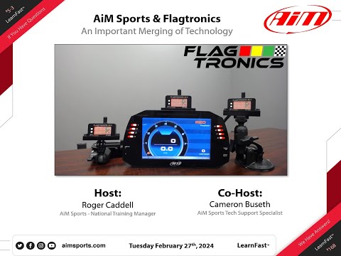 5-3 - AiM Sports and Flagtronics - Live Webinar with Cameron Buseth - 2/27/2024