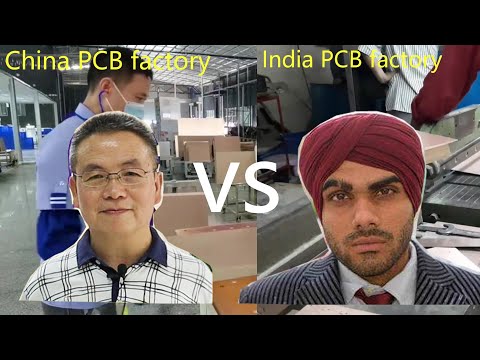 PCB factory comparison, China vs India